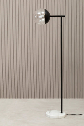 Revive Black Finish Floor Lamp
