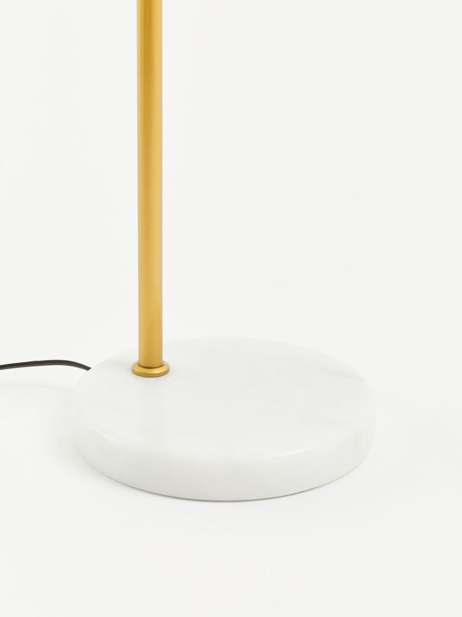 Revive Gold Finish Metal Floor Lamp