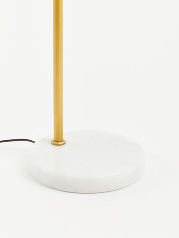 Revive Gold Finish Metal Floor Lamp