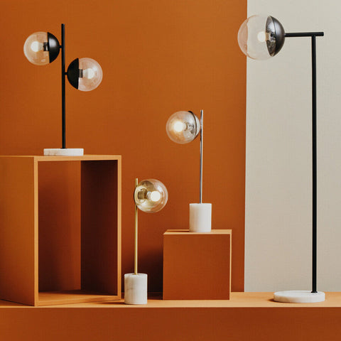 Revive Chrome Finish Table Lamp