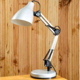 Finley Silver Desk Lamp