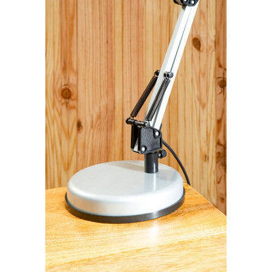 Finley Silver Desk Lamp