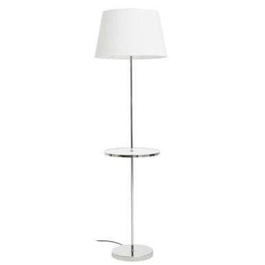 Stockholm Chrome Finish Tapered Floor Lamp