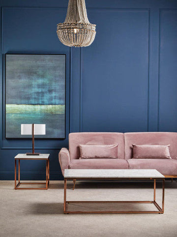 Lilian Copper Finish Table Lamp