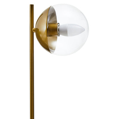 Revive Small Gold Finish Metal Table Lamp