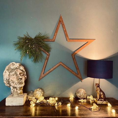 Rustic Garden Star Decorations