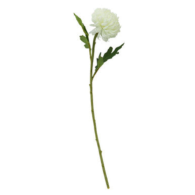 Fiori 84cm Chrysanthemum White Stem