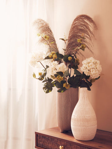Fiori Blue Tall Pampas Grass Stem