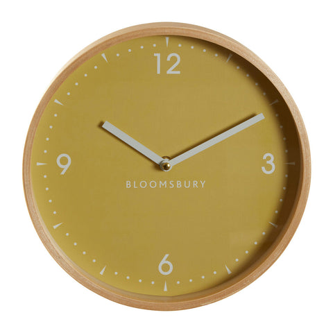 Vitus Small Yellow Wall Clock