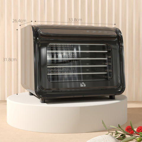 HOMCOM 35-70\'c2\'b0C Six-Tray Food Dehydrator - Black