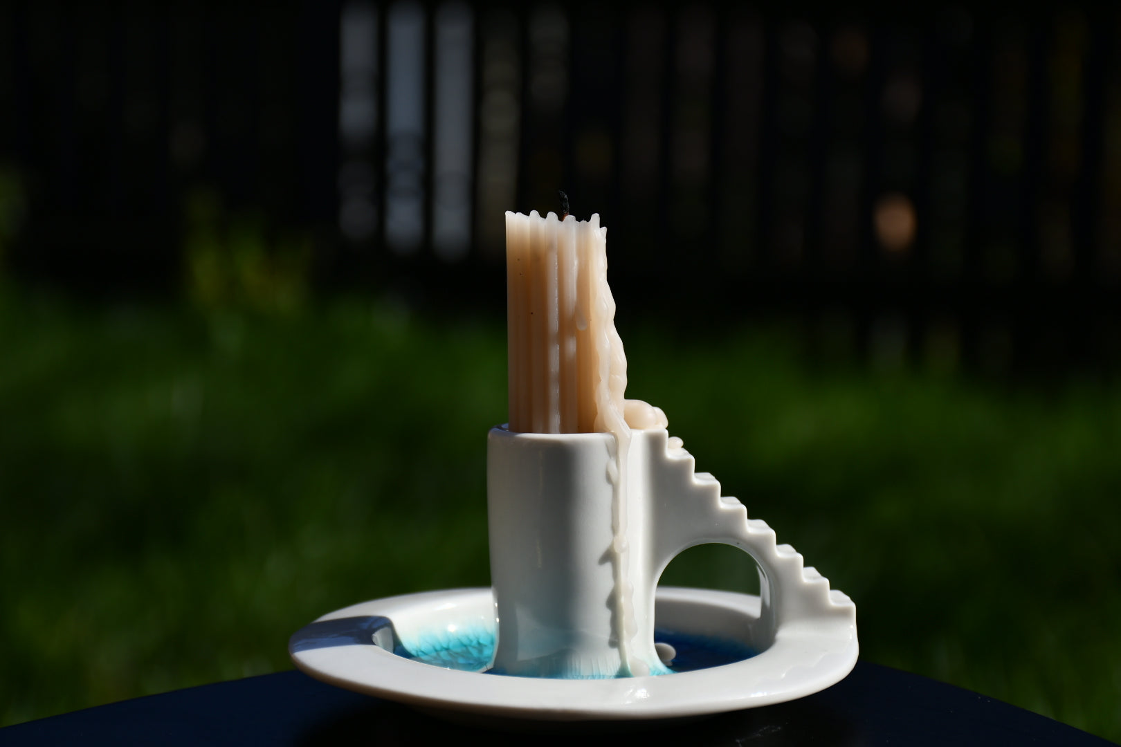 Castle Candle Holder (moat)