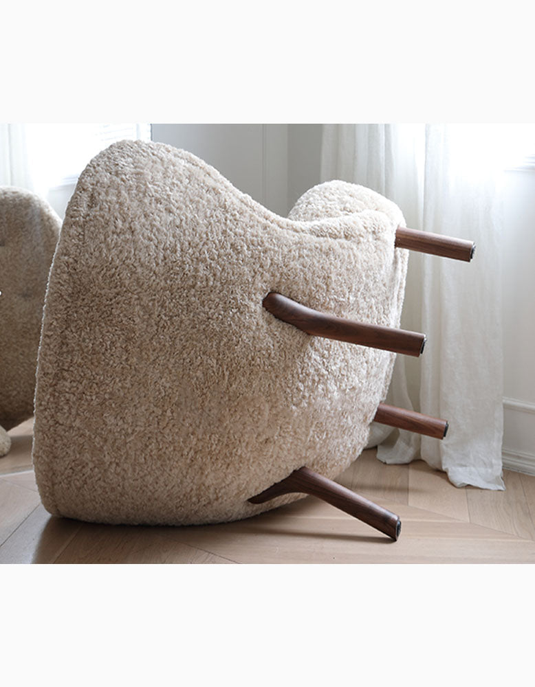 Classic Little Fitz Lounge Chair, Short Hair
