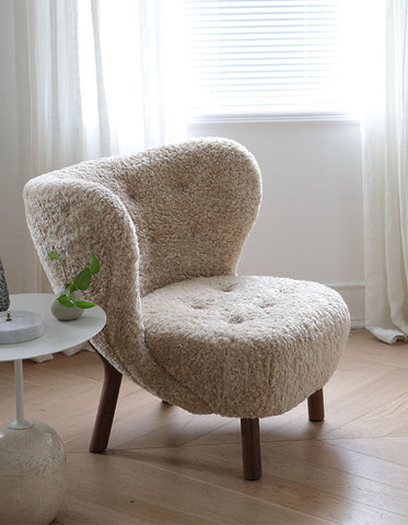 Classic Little Fitz Lounge Chair, Short Hair