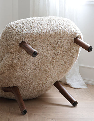Classic Little Fitz Lounge Chair, Short Hair