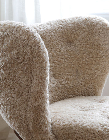 Classic Little Fitz Lounge Chair, Short Hair