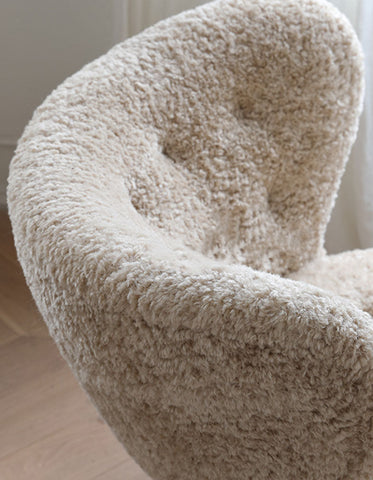 Classic Little Fitz Lounge Chair, Short Hair