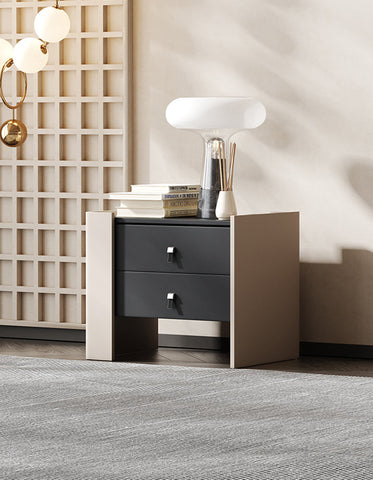 Bach Bedside Table, Wood
