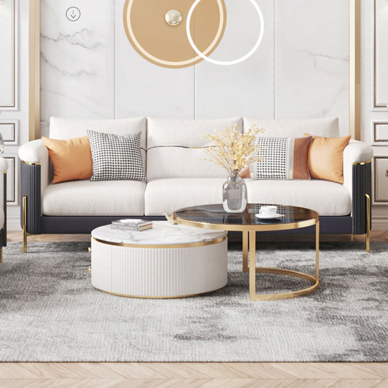 Bell Nesting Coffee Table, Glass