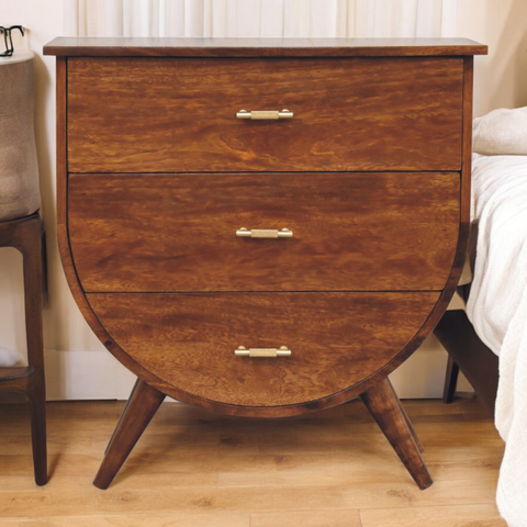 Artisan Furniture Solid Mango Wood Agra Chest of Drawers