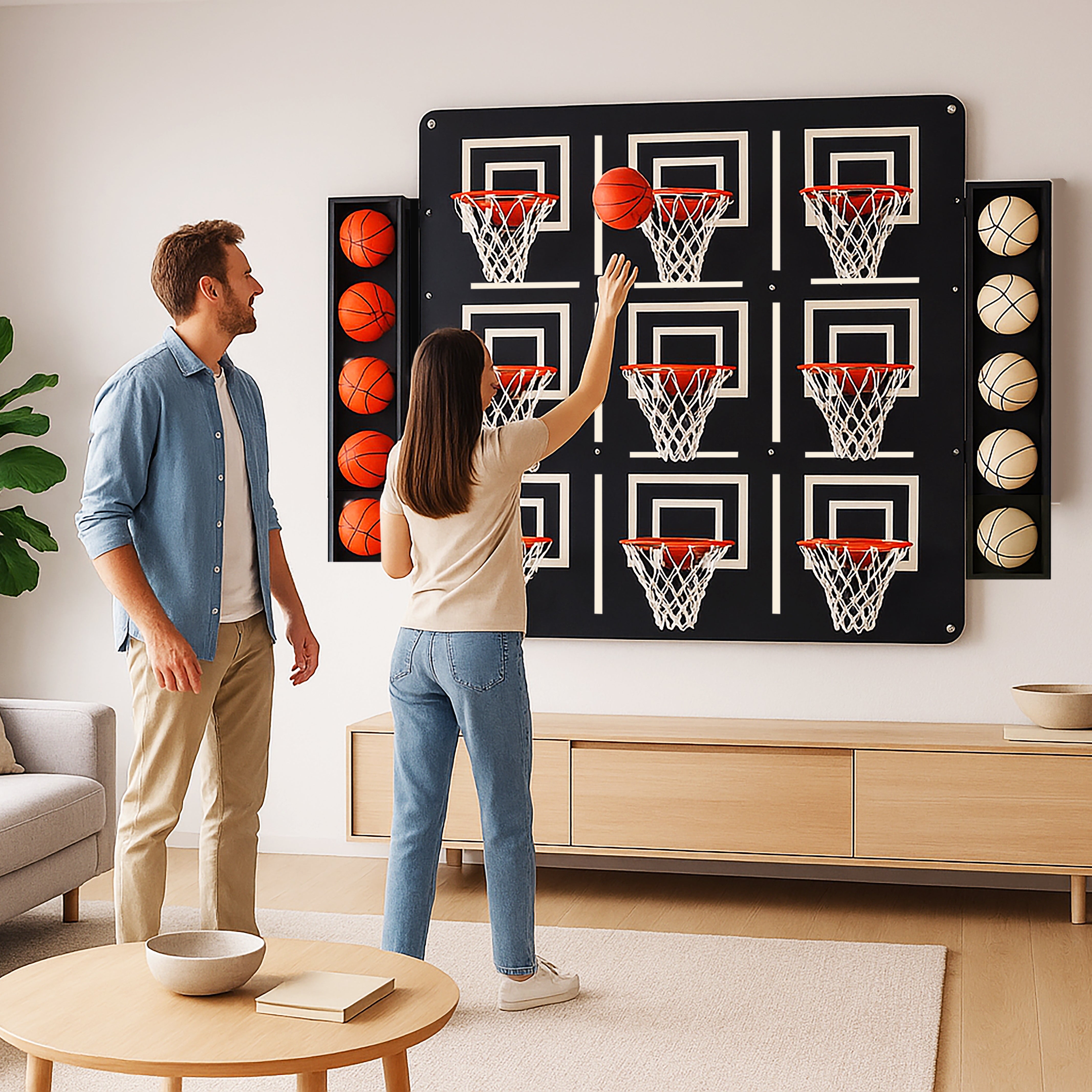 Giant Tic Tac Hoops