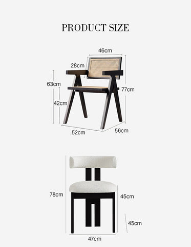 Amina Oval Dining Table, Solid Wood & Marble