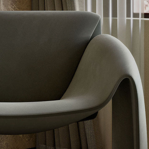 Classic Crab Armchair, Leather｜ DC Concept