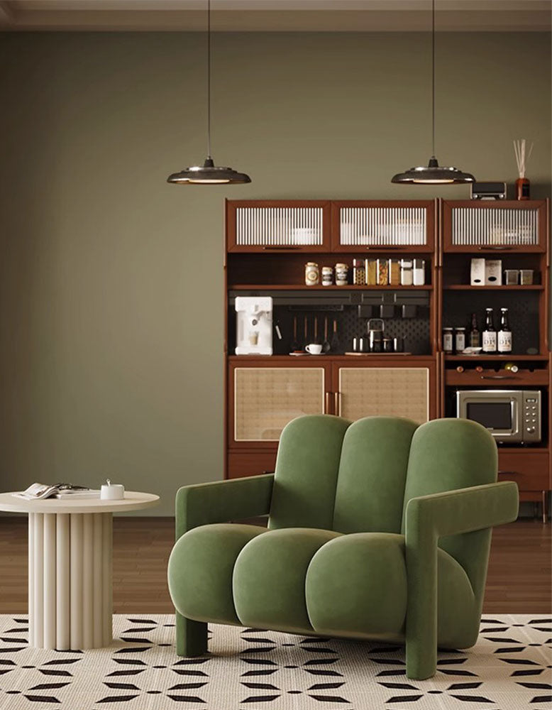 Zenith Armchair, Green