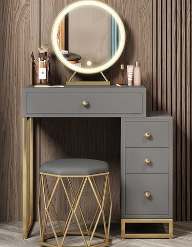 Nelia Dressing Table With LED Mirror