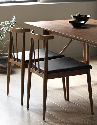 Wyatt Dining Chair, Balck｜ DC Concept