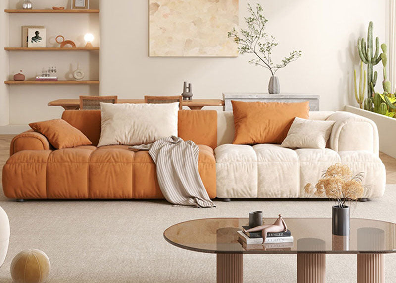 Newbury Modern Three Seater Sofa, Velevt｜ DC Concept