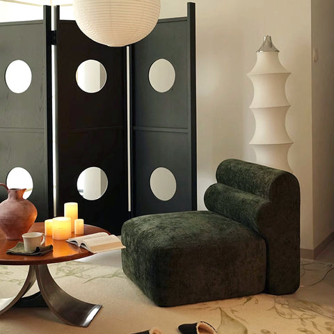 Bae Three Seater Corner Sofa, Modular Sofa, Velvet