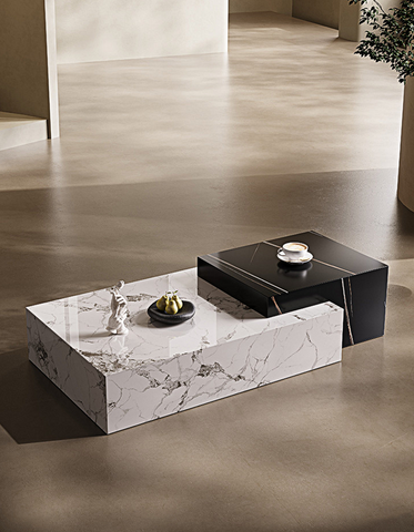 Chizoba Coffee Table, Stone