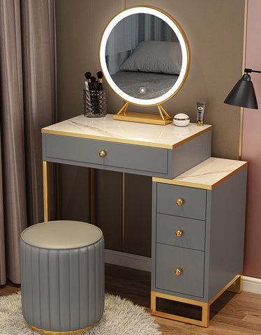 Nelia Dressing Table With LED Mirror
