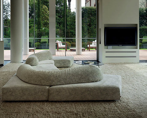 Gore Four Seater Sofa, Velvet