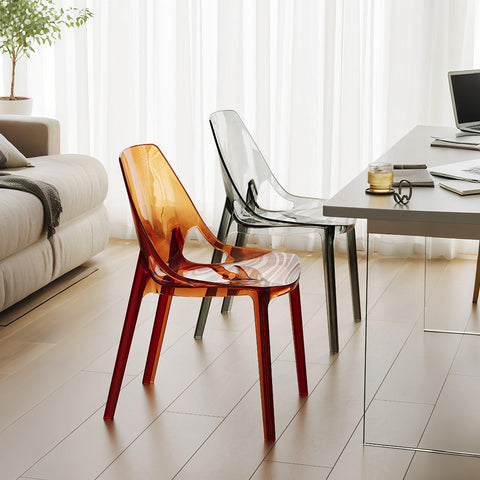 Schmitt Ghost Chair, Plastic Dining Chair, Acrylic