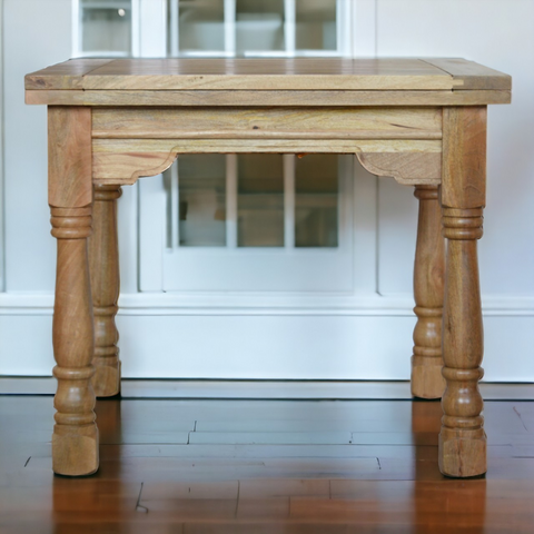 Artisan Furniture Solid Mango Wood Granary Butterfly Dining Table