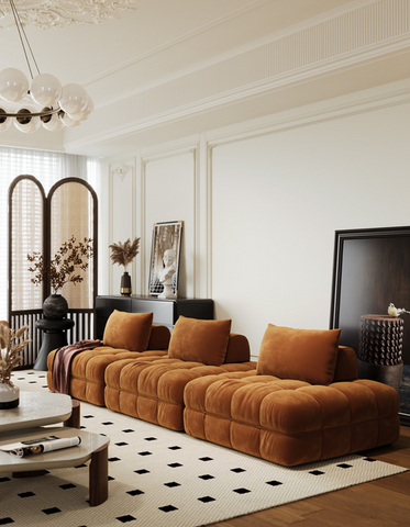 Presley Modular Sofa, Velvet