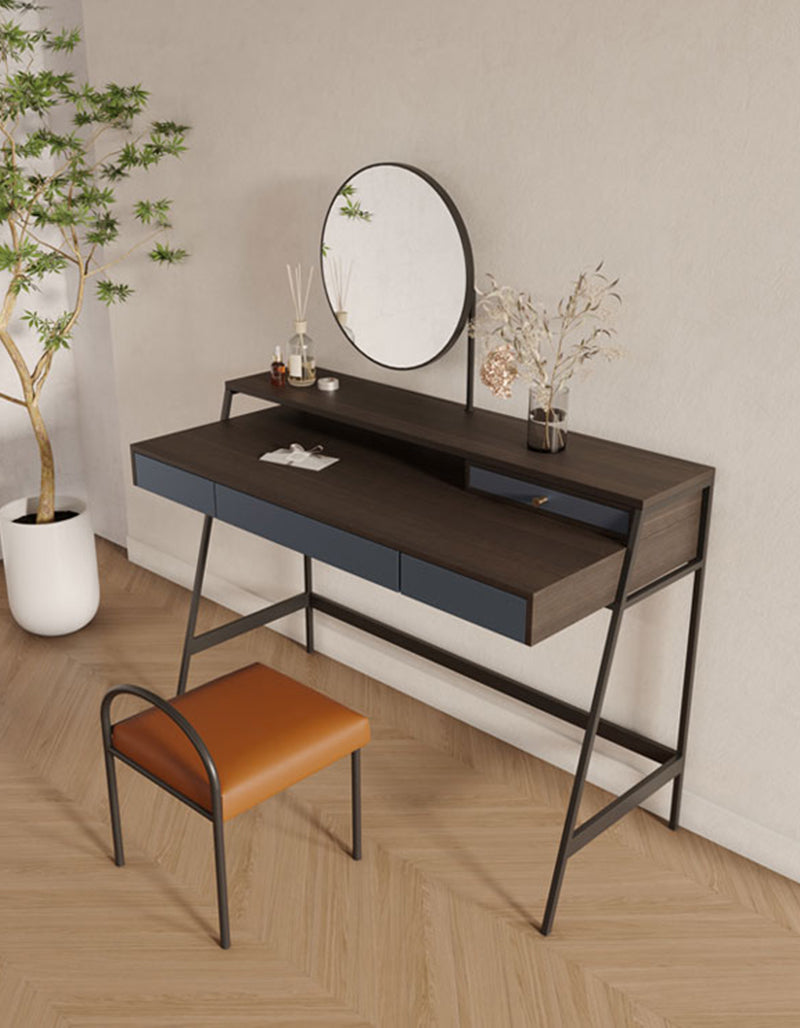 Glazier Dressing Table with Mirror