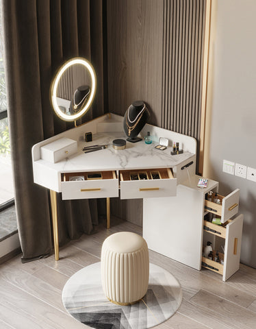 Raija Dressing Table, With USB Charger