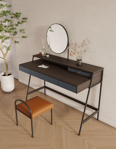 Glazier Dressing Table with Mirror