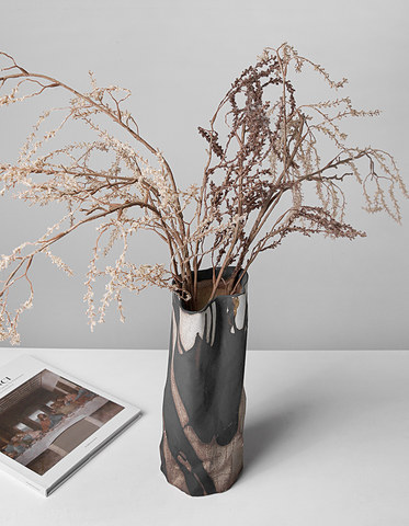 Akello Art Deco Vase, Decorative Vase