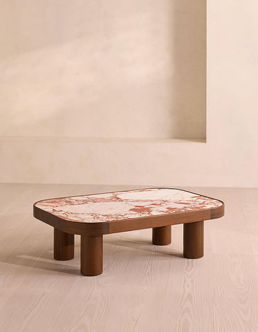 Salvatore Rectangle Coffee Table, Marble