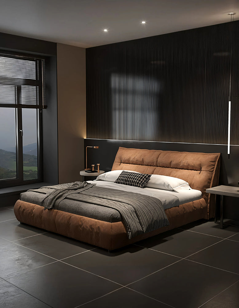 Raj King Size, Super King Size Bed With Storage, Dark Grey