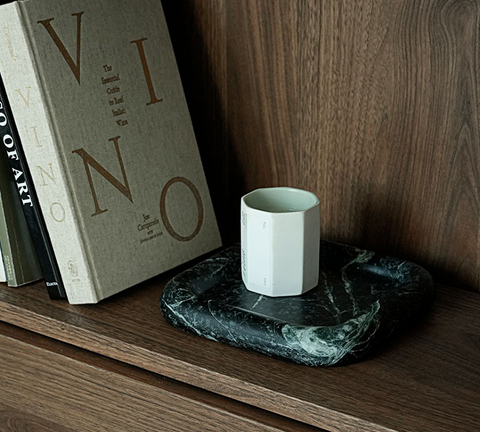Mirembe Decorative Tray, Marble
