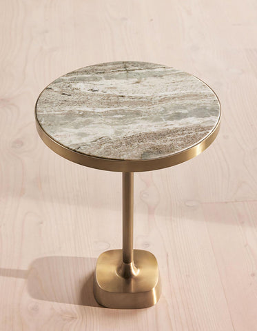 Bozkurt Side Table, Marble