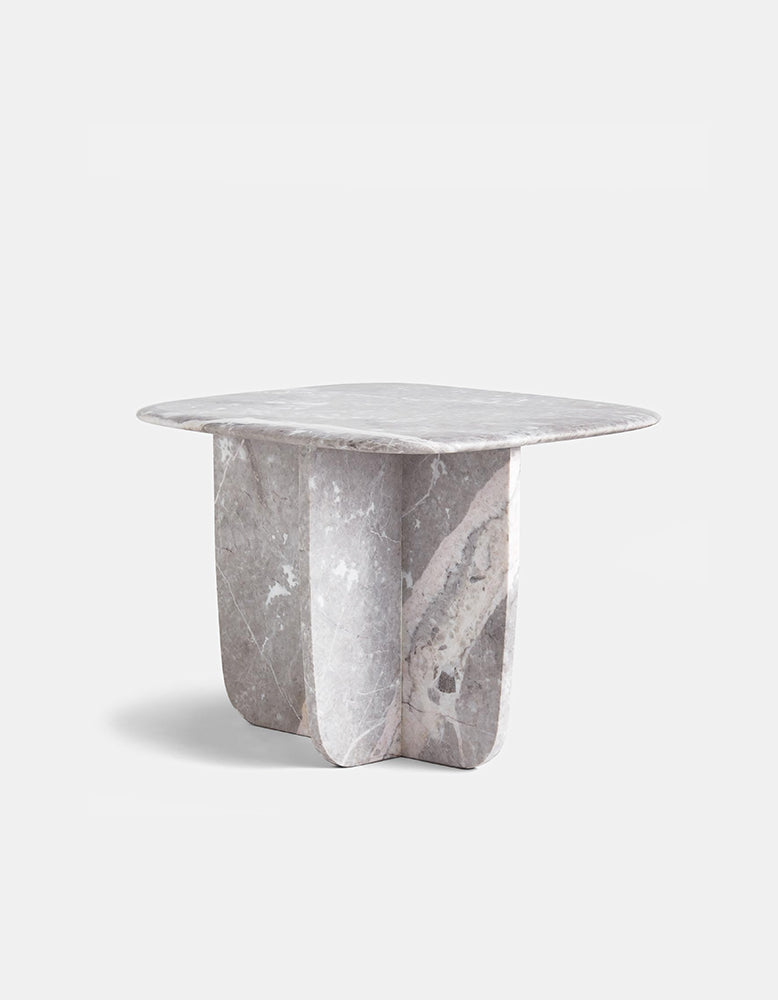 Farina Side Table, Marble