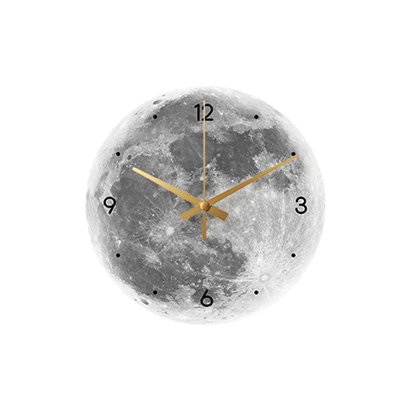 Moon Earth Luminous Clock