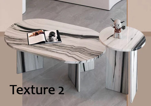 Goliah Coffee Table Set, Marble