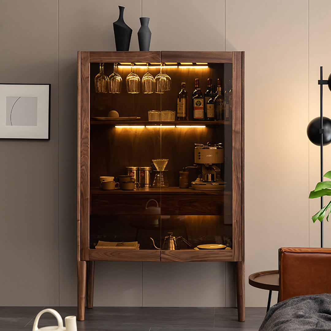 Anisimov Cabinet, Wine Storage With Wine Rack