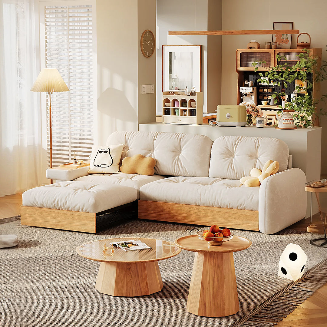 Caballero Three Seater Corner Sofa Bed, Three Seater Sofa, Leathaire